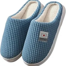 richmen Winter Indoor Slipper for Women Soft Fur Home Flip Flop Slides Unisex Carpet Slippers for Bedroom House Sandals Slip On-picture-13