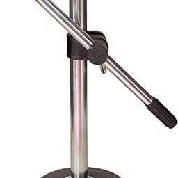 kh Microphone Stand Table/Floor Microphone instrument 15 Inch Stand Iron Base Universal Microphone Mic Stand for Harmonium, Tabla-14
