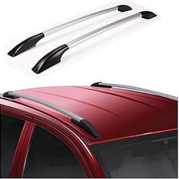 Vocado Car Drill Roof Rail with Adhesive Tape for Maruti Suzuki S-Presso (Silver)-picture-31