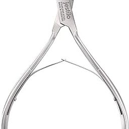 Jestilo Professional Cuticle Nippers Scissors Cutters, Removers Stainless Steel Best Nail Care Tool for Manicure and Pedicure (Silver)-15