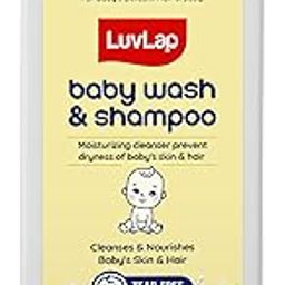 LuvLap Baby Wash & Shampoo - 100ml with Chamomile, Milk Protein, Oatmeal & Shea Butter, Paraben Free, Tear Free, Soap Free, Rich Moisturised Skin & Soft Hair, Baby Body Wash, Dermatologically Tested-image-82