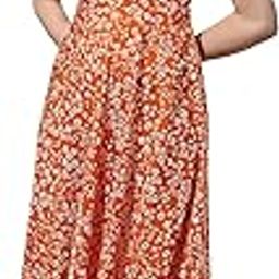 Crepe Maxi Dress for Women-image-71