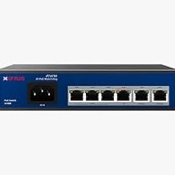 CP Plus 4EP + 2E Port 10/100Mbps AI PoE Switch | Easy and smart managed | Plug and Play | PoE Watchdog AI Function | CP-ANW-HP4H2-N65-17