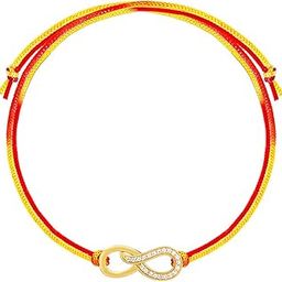 925 Silver Infinity Gold Rakhi | Gifts for Men and Boys | Quirky Rakshabandhan Rakhi for Brother | Silver Rakhi for Boys & Men With Certificate of Authenticity and 925 Stamp-image-26