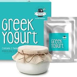 Zoh Probiotics Greek Yogurt Starter Culture | Reusable Heirloom Starter for Creamy, Tangy Yogurt | Lab-Tested, Non-GMO, Gluten-Free | Beginner-Friendly | Makes Endless Batches-image-46