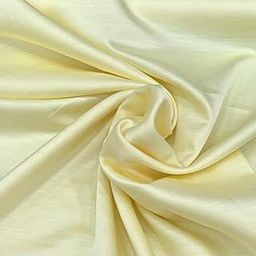 SATYAM KRAFT 3 Meter Multi-Purpose Satin Fabric Cloth for Decoration, Wedding Backdrops, Mandap, Pooja, Janmashtami, Ganpati, Haldi & Mehendi Decor | (Off White, 3 Meter)-image-94