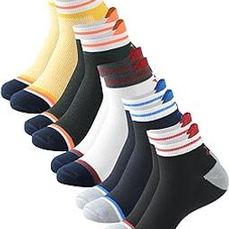 Ankle-Length Socks for Men & Women (Unisex) Made With Durable, Breathable Cotton, Ideal for Regular Casual Wear (Pack of 5), Free Size (Multicolors)-image-10