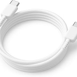 Samsung 25W Original Type C to C 3.3 FT Fast Charging USB C Cable High-Speed & Data Transfer Compatible with Samsung Galaxy M15,F15,A15,A14,M14,F14,M34,F34,A34,A54,S21 Fe 5G,S22,S23 Type-C Cord,White-11