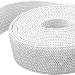 COSSESS White 1.5 INCH Wide Knitted Elastic 5 Meter Used for Sewing,Stitching,Tailoring, Elastic Pants and Other DIY Items-picture-31
