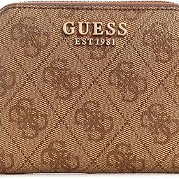 Brown Monogram Laurel Small Zip Wallet-0