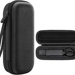Sounce Portable Carrying Case for DJI Osmo Pocket 3 | Hard EVA Shockproof Travel Storage Case for Pocket 3 Camera & Accessories | Water-Resistant & Dustproof with Secure Strap (Black)-1