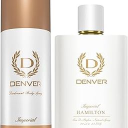 DENVER Imperial Deodorant (165ML) & Perfume (100ML) - Combo of 2 | Long lasting Deodorant For Men-3
