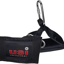 USI Nylon Ab Straps Hanging Abdominal Slings Abs Strap Perfect Pull up Fitness with Steel Hook Rings-4