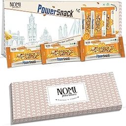 Nomi Balanced Nutrition Energy and Protein Bar PowerSnack Orange Seed Bar with Pumpkin and Melon Seeds - No Added Sugar and Preservatives - 35g (Pack of 2) (Pack of 3, Orange)-image-44
