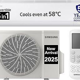 Samsung 1 Ton 3 Star Digital Inverter Split AC (Faster & Powerful Cooling even at 58 Degree C, 100% Copper, 5 year comprehensive warranty, 5 Step Convertible, AR50F12D0LHNNA, White)-image-24