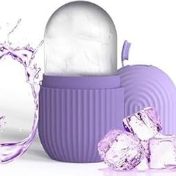 Facial Ice Roller for Face Massage Brighten Skin Natural Glow Reusable Tool (100 g)|Type -78 for Home and Kitchen-28