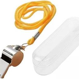 THE STYLE SUTRA® 3xSports Whistles Super Loud Metal Whistle for Soccer Basketball Emergency | Sporting Goods | Outdoor Sports | Camping & Hiking | Emergency Gear | Safety Whistles-image-30