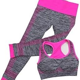 Women's Fitness Tracksuit Set Stretchable Gym Wear for Yoga, Running, Cycling, Jogging Sports Bra and Slim Fit Leggings Activewear for Workout, Training & Outdoor Exercises-image-45