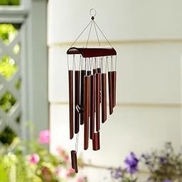 Positive Energy Bamboo Wind Chimes for Home, Balcony, Outdoor, Garden Decoration | Windchimes bells for Vastu, Feng Shui, Serene Music Sound & Positive Vibes | Wooden Windchime for Gift-picture-18