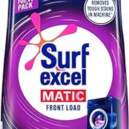 Surf Excel Matic Front Load Detergent Powder 1 Kg, Pack of 1-12
