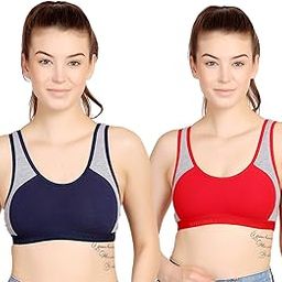 Lycra Cotton Sports Bra for Girls and Women-picture-33