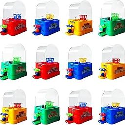 Webby Mini Finger Basketball Shooting Game For Kids|Party Favors|Small Game Toy|Toy Ball Sports|Mini Handheld Desktop Table Game|Birthday Return Gift Toy For 4 Years Old Boys (Pack Of 12) - Multicolor-image-69