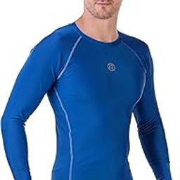 Recharge Men Polyester Compression Full Sleeves Tshirt-image-12