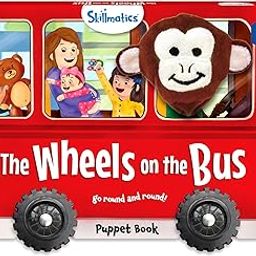 Skillmatics Puppet Book - The Wheels on The Bus, Interactive Finger Puppet for Infants & Toddlers, Early Learning & Sensory Toy, Nursery Rhyme Activity, Gifts for Babies Ages 6 Months to 2 Years-5