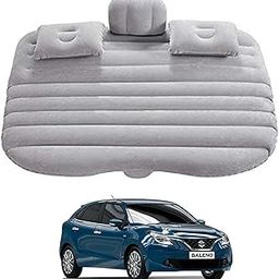 RKPSP Grey Inflatable Bed for Baleno Universal for All Models-32