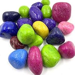 BUM BUM BHOLE Multi-Color Pebbles for Decoration & Plants Pots Garden & All Purpose Pack 5Kg (Size 25 to 40mm)-image-64