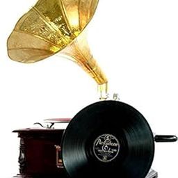 Generic Wood Gramophone Record Player-picture-16