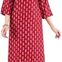 Dhibha Trendy Women Printed Monochrome Coord Set/Kurti Set with Long Kurta and Pant-image-58