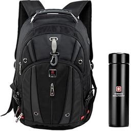 Laptop Backpack with USB Charging Port & Aux Port, Breathable EVA Back, Water-Resistant, Travel Backpack for Men & Women, 31L Capacity, Outdoor, Stylish Travel-image-36