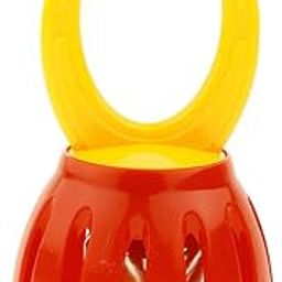 LOOM TREE® Handled Cage Bell Rattle Toy Percussion Instrument Kindergarten Teaching Aid | 1 Piece Handled Cage Bell Toy(Color Random)-image-48