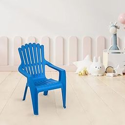 Nilkamal Plastic Toy CHR5026 Chair Modern & Comfortable with Arm & Backrest for Study Chair|Dining Room|Bedroom|Kids Room|Living Room (Blue)-picture-27