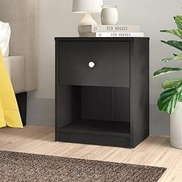 UNITEK FURNITURE Sheesham Wood Storage Bedside End Table for Living Room Solid Wood Bedside Table (Finish Color - Walnut Finish)-5