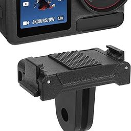 GEEKRIA Magnetic Adapter Mount Compatible with DJI Osmo Action 5 Pro, 4, 3 Action Camera, Quick Release Adapter Accessories Suitable for Tripod, Selfie, Vlogging (Black)-image-25