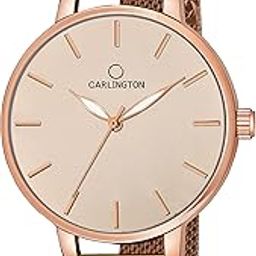 Big Dial Women’s Watch with Stainless Steel Mesh Strap, Adjustable Clasp and Water Resistant Body(Silver/Rose Gold/Black Dial) | Rakhi Gift | Gift for Sister | Gift for Girls-image-93