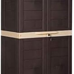 Prima Alfa 2 Plastic Cabinet for Storage | Space Organizer | Shelves | Cupboard | Living Room | Kids | Multipurpose for Home Kitchen & Office-19