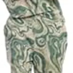 jisora Women's Green Printed Cotton Flex Co-ord Set-picture-14