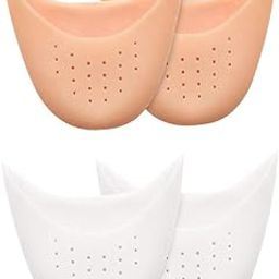 PRAMANTA Silica Gel Shoes Toe Protector Pads Foot Finger Protector Valgus Feet Care Sleeve Toe Cap Cover Skin Care Socks for Pedicure Cracked Repair Tool (1Pair)-image-39