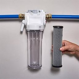 SHIPLORD® 10-Inch Whole House Carbon Water Filter System - 4 Pack Sediment & Taste/Odor Reduction for Clean Fresh Water-image-47
