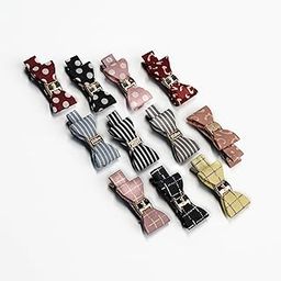 10 Pcs Stylish Hair Clips for Women and Girls - Multi Colors, Patterns - Cute Hair Pins, Korean Fancy Clip Set - Small Everyday Hair Accessories for Daily Use, Gifts, All Occasions-image-25