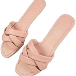 PRIYANSH Enterprises Premium Cross Flats Sandal for women and girls | Women Ethnic Flats Footwear for Women | Fancy & Stylish Slippers For Party and Formal Wear-image-30