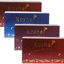 Kosher 2 Ply Goldmark Facial Tissue Box | pack of 4 | Total 500 Pulls-picture-17