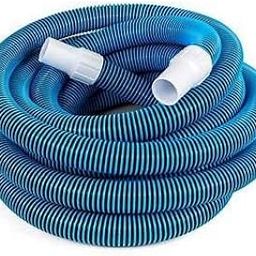 6mtr Heavy Duty In-Ground Pool Flexible Vacuum Hose with Swivel Cuff, Suction Pipe (19 feet by 1-1/2 inch, Blue, White)-picture-16
