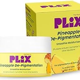 PLIX - THE PLANT FIX Skin Depigmentation Pineapple Face Cream For Women & Men|Hyperpigmentation,Tan Removal & dark Spot Corrector|With Alpha Arbutin & SymWhite PLUS For Radiant & Even Toned Skin|50 g-image-32
