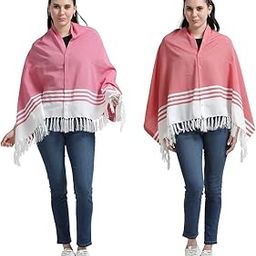 Women Cotton Casual Style Soft Mother's Nursing & Feeding Shawl Feeding Cloak (Pack of 2)-picture-21