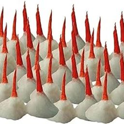 Guru Kripa Handmade Cotton Round Wicks/Diya Batti for Pooja (Pack Off- 500 pcs, Red)-image-6