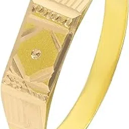 malabar gold & diamonds Malabar Gold and Diamonds Gold Ring for Women | Ring for Birthday, Wedding, Anniversary & Valentine's Day Gift-picture-9